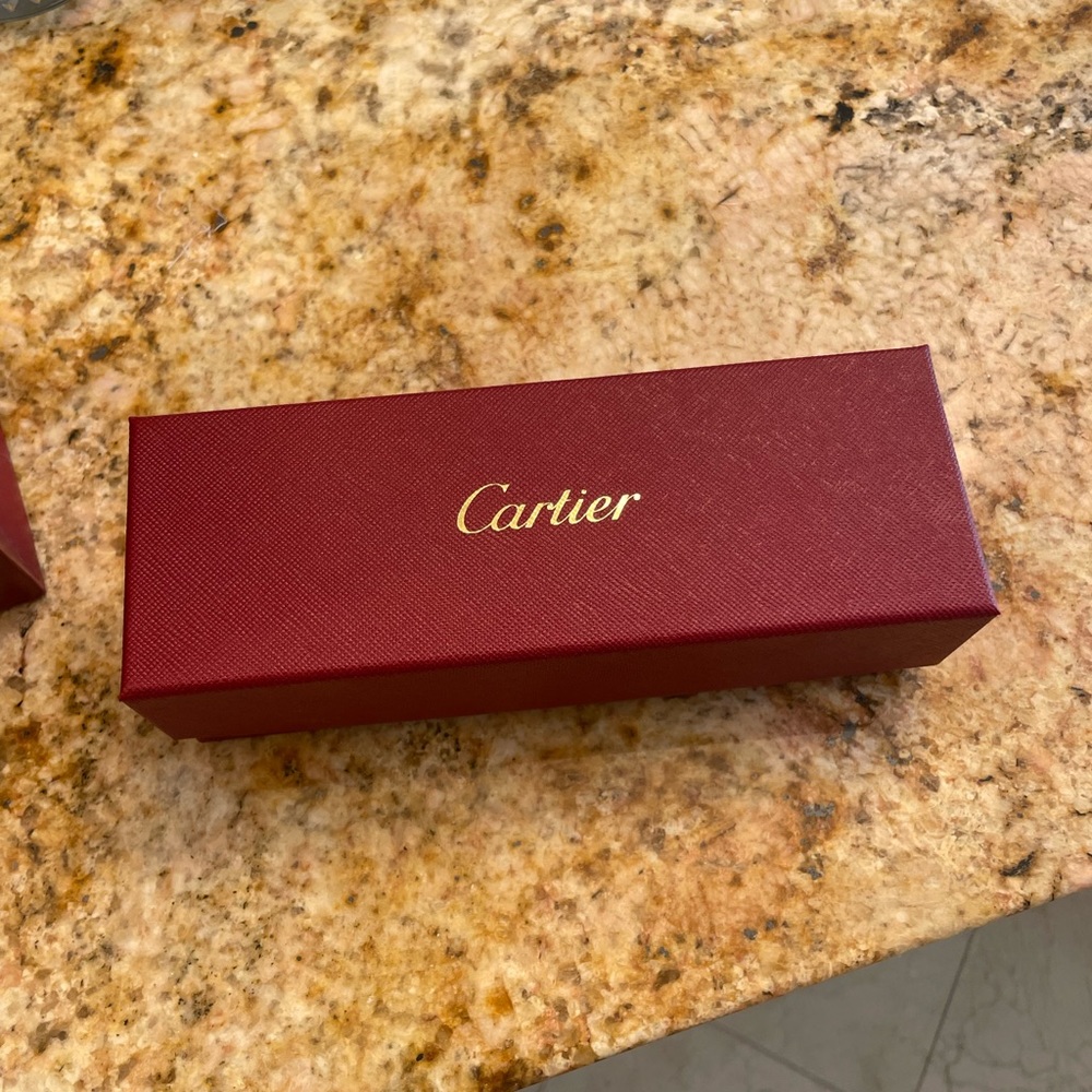 Cartier sunglasses box